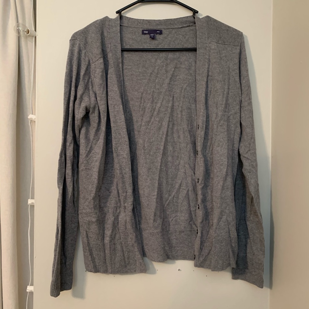Gray Cardigan